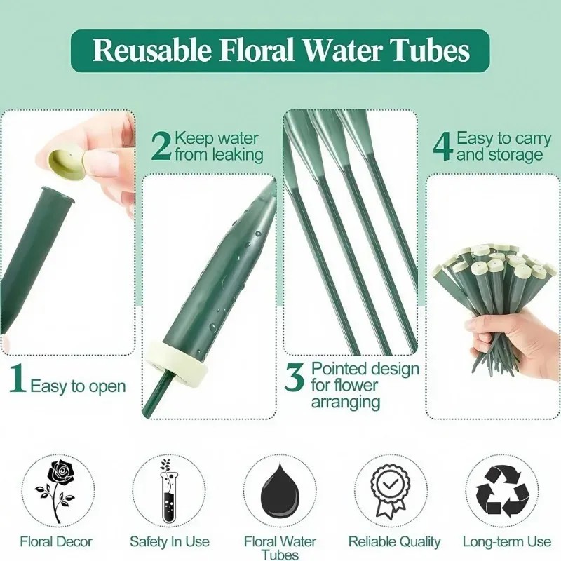 top quality 60 pcs floral wate - Quality Florist Supply ulasan dan harga
